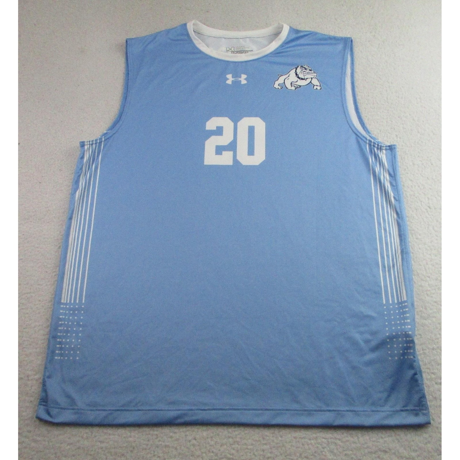 Under Armour Gonzaga Bulldogs Basketball Jersey Mens Xl Blue Ncaa Basketball